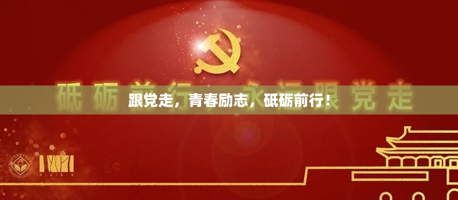 跟黨走，青春勵(lì)志，砥礪前行！