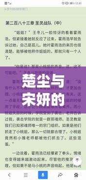楚塵與宋妍的奇妙世界，百度搜索小說(shuō)精彩呈現(xiàn)！