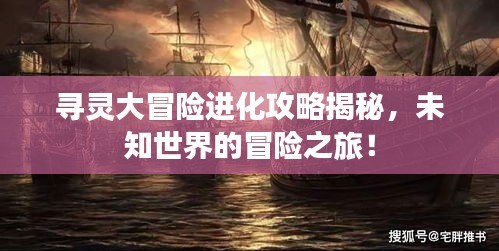 尋靈大冒險進(jìn)化攻略揭秘，未知世界的冒險之旅！