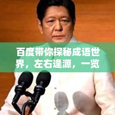 百度帶你探秘成語世界，左右逢源，一覽成語寶藏